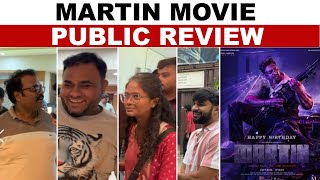 Martin Movie Public Reaction and Review  FDFS  English  Dhruva Sarja [upl. by Sabir]