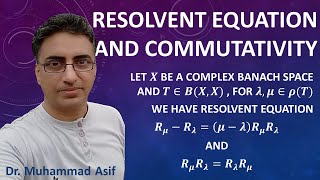 Resolvent Equation and Commutativity  Urdu  Hindi [upl. by Llednor]