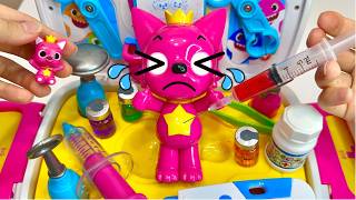 🌟Toy ASMR🌟 8💕 Minutes Satisfying with Unboxing Pinkfong Doctor toys amp Ambulance ASMR  Review Toys [upl. by Ayotnahs]