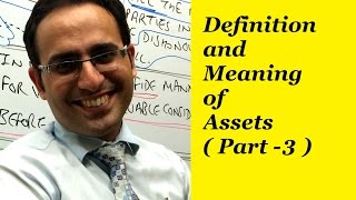 Basic Accounting Terms Video3 What are Assets Part3 [upl. by Novyart399]