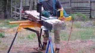 DIY Alaskan chainsaw Mill [upl. by Comfort]