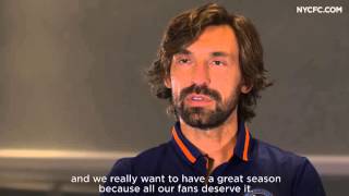 Training Camp Update with Andrea Pirlo [upl. by Nesyla480]