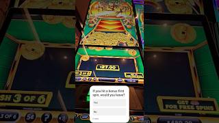 If you hit a bonus on your FIRST SPIN would you leave poll slots casino slotbonus 22 [upl. by Nosyt23]