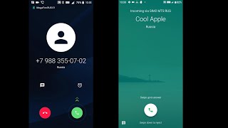 Alcatel 1 vs Alcatel 1S Screen Record Incoming call [upl. by Martens386]