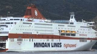 Cruise Europa  Minoan Lines  NetFerrycom [upl. by Eiramanig100]