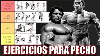 💪TIER LIST DE EJERCICIOS PARA PECHO 🔴LOS MEJORES EJERCICIOS DE PECHO🔴  TIER LIST 1 [upl. by Buskus846]