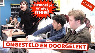 BOOS ONGESTELD EN DOORGELEKT DE KLAS UIT [upl. by Elokyn902]