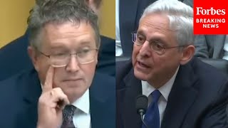 What Gives You The Authority Massie Clashes With AG Garland About Jack Smith [upl. by Ainola257]