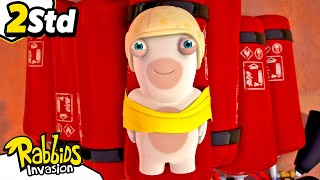 Platz für Kreativität Aber Vorsicht 😮🚨  Rabbids Invasion der Rabbids 🐰  Cartoon für Kinder [upl. by Binnings867]