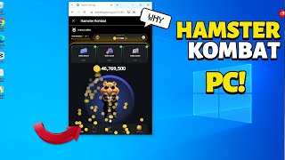 Hamster Kombat PC  Hamster Kombat Bilgisayarda Açma Çok Basit Bir Yöntem İle Eklentisiz hmstr [upl. by Naz]