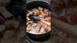 Ginataang baboy Bicol express [upl. by Ateuqirne]