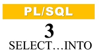 PLSQL tutorial 3 SELECT INTO statement in PLSQL by Manish Sharma RebellionRider [upl. by Honor]