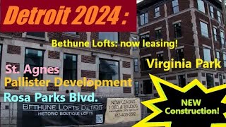 Rosa Parks Beautification Bethune Lofts Virginia Park Area Pallister Developments13024 Update [upl. by Avril]