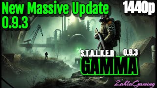 🔥 Fresh Start on Hard 💀  New Massive Update 🚧 STALKER GAMMA 093 🧪  Ep 1 🎮 1440p [upl. by Chamberlin369]