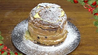 Panettone Farcito con Crema di Pistacchio Crema al Caffè Crema al Cioccolato [upl. by Berck]