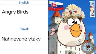 Angry Birds in different languages meme Part 3 [upl. by Leler]