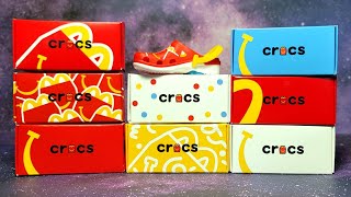 FULL SET OF CROCS HAPPY MEAL UNBOXING AND REVIEW MCDONALDS SEPTEMBER 2024 [upl. by Ardna]