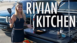 Rivians Travel Kitchen is here First look and testing on the R1T [upl. by Valdes]