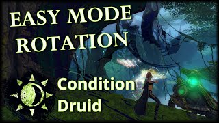 Guild Wars 2 Easy Rotation  Condition Druid 38k DPS [upl. by Enimrac]