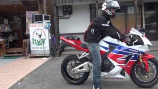 素敵な女性とツーリング 美男子ライダー 男前最高 ホンダ 2013 CBR600RR PC40 HONDA CBR600RR HRC [upl. by Nivan]