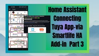 Home Assistant SmartLife Add in instead of Tuya Clloud [upl. by Narok]