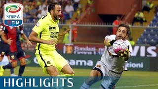 Genoa  Hellas Verona 20  Highlights  Matchday 2  Serie A TIM 201516 [upl. by Nagaet]