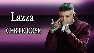 Lazza – CERTE COSE TestoLyrics [upl. by Eisset]