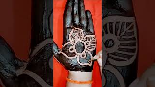 Cute easy trick Mehendi Designs very easy mehandi designs Mehendi ka design ytshortstattoo [upl. by Ynnek]