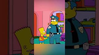 Bart a obtenu une ordonnance restrictive 😥😞 simpsons dessinanimé lessimpson [upl. by Eitsyrk]