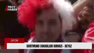 Dortmund sokakları kırmızıbeyaz [upl. by Dublin]