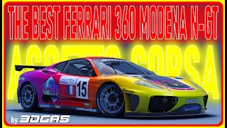 Assetto Corsa  🔥The BEST Ferrari 360 Modena NGT 🔥 by 3DGAS  Download link 📁 [upl. by Neerroc21]