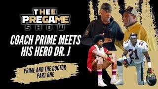 The Doctor Is In Coach Prime Meets His Hero Dr J  Part 1 [upl. by Narbig]