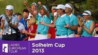 Solheim Cup  Day 2 Afternoon Highlights [upl. by Irvin]