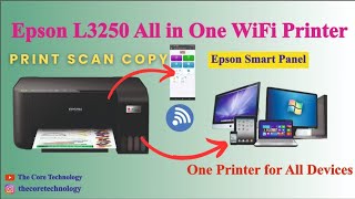 Epson L3250 WiFi Printer Setup amp Full Review [upl. by Acirt504]