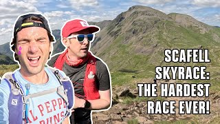 Scafell Skyrace 2024 The HARDEST event Ive ever ran  Al Pepper Runs [upl. by Jannel]