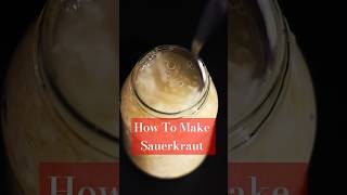 How to make Sauerkraut filled with Natural Probiotics For Gut Health [upl. by Ahsikram381]