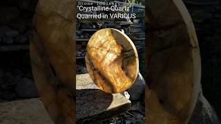 Stone Industry Jewels 23 Crystaline Quartz Worldwide petrology quartzcrystal graniteslabs [upl. by Reddin906]