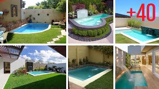 40 Ideas De Mini Piscinas Perfectas Para Casas Pequeñas [upl. by Atinyl]