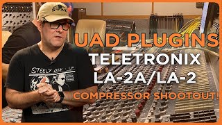 UAD Teletronix LA2A and LA2 Compressor Comparison  Demystifying Compression [upl. by Lundquist990]