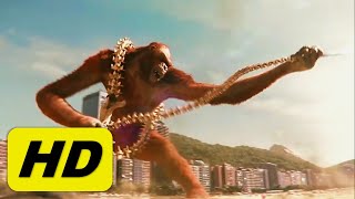 Skar King and Shimo arrive at Rio De Janeiro  Full Scene HD  Godzilla x Kong The New Empire [upl. by Arratoon473]