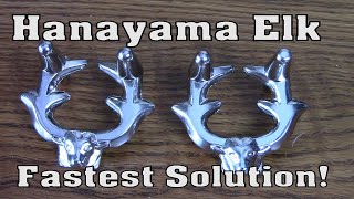 Easiest Solution for Hanayama Elk [upl. by Llertnov]