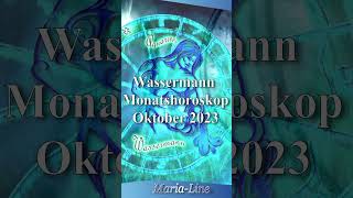 Wassermann BERUF ðŸ‘·â€â™€ï¸ Horoskop Oktober 2023 monatshoroskop [upl. by Aramahs]