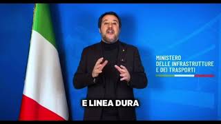 Salvini celebra il nuovo Codice della Strada ‘Più sicurezza e prevenzione per tutti’ [upl. by Gennie971]