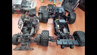 Arrma 6S BLX Notorious VS Senton [upl. by Ninazan]