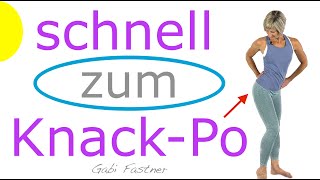 🍈 20 min schnell und effektiv zum knackigen Po  Tipps Tricks und effektive Übungen ohne Geräte [upl. by Inaej809]