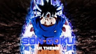 SON GOKU  UI THEME  AMVEDIT [upl. by Lemej79]