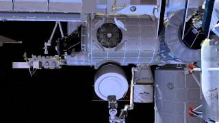 Bigelow Expandable Activity Module Installation Animation [upl. by Holland]