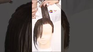 Short bangs haircut 💇‍♀️ 💇haircut short share [upl. by Christiane]