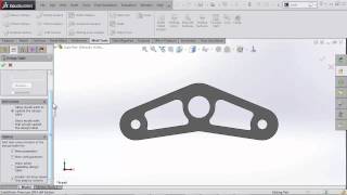 SOLIDWORKS 2014 — Two Methods to Scale a Part [upl. by Nagorb]