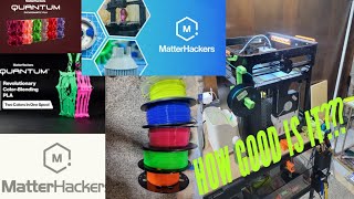 MatterHackers MH BUILD Series PLA Testing [upl. by Justus]